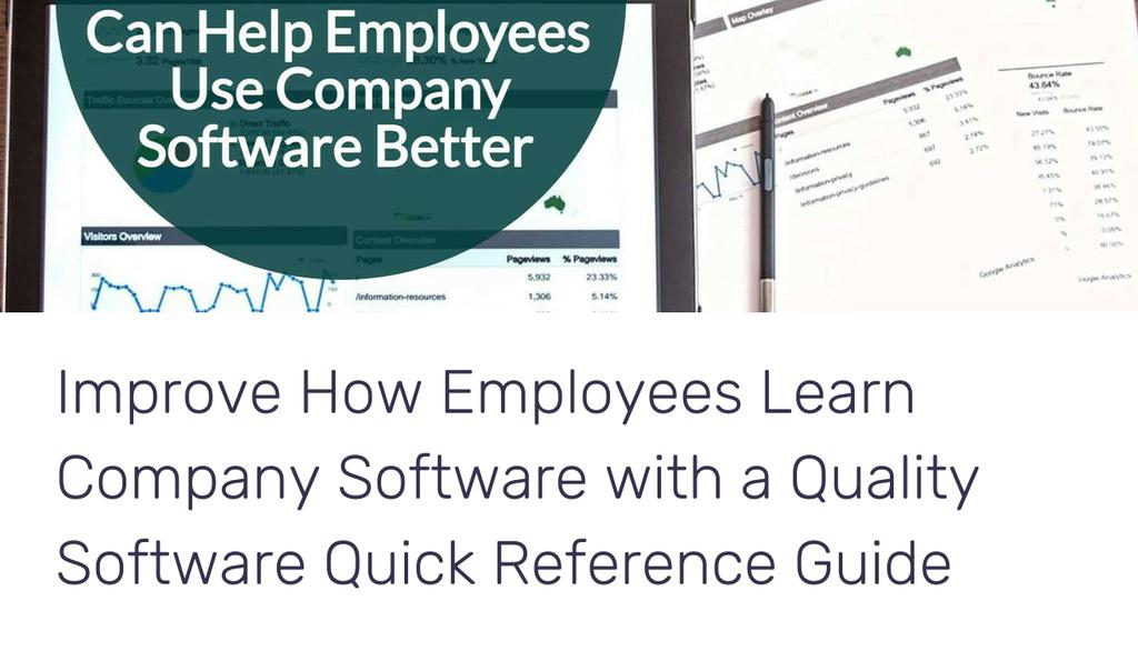 techstructional's tweet image. Anything employees can quickly reference to help them use software is, in essence, a software quick reference guide.
Read more 👉 lttr.ai/AdPfm
#LearningAndDevelopment #Learning #QuickReferenceGuide