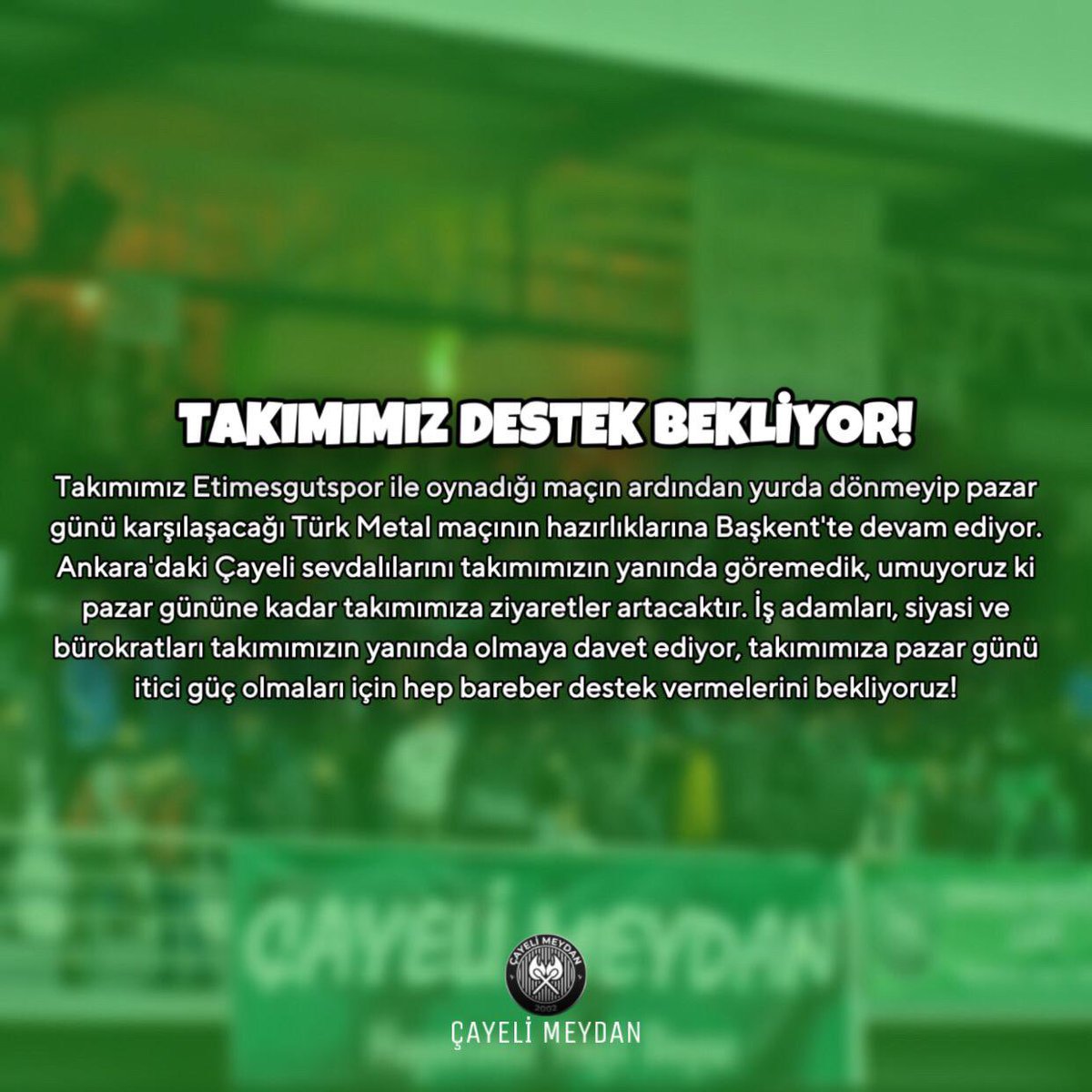 𝐓𝐀𝐊𝐈𝐌𝐈𝐌𝐈𝐙 𝐃𝐄𝐒𝐓𝐄𝐊 𝐁𝐄𝐊𝐋𝐈̇𝐘𝐎𝐑!