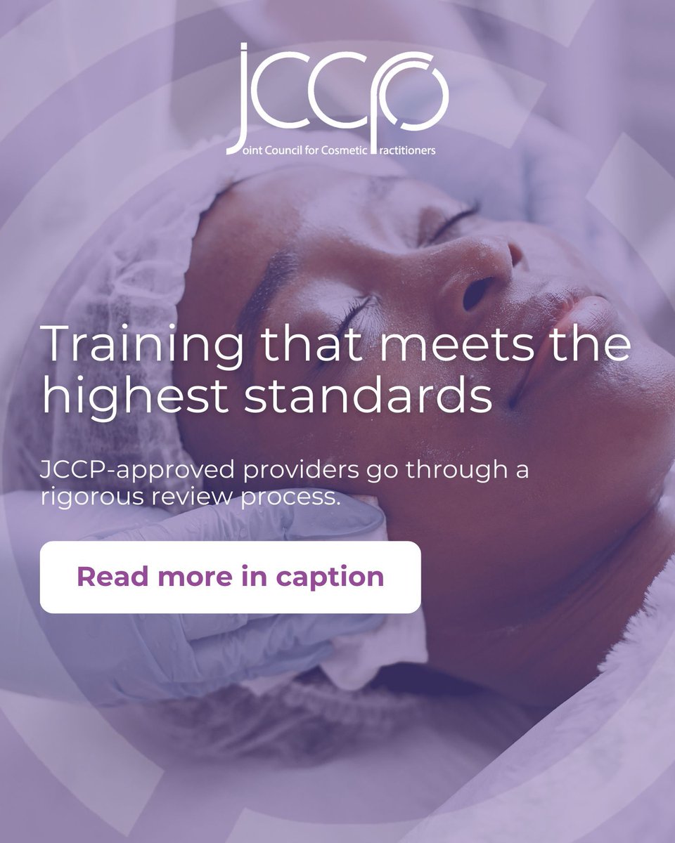 High-quality training is essential. Our approved training providers undergo a rigorous review process and are assessed by our Education and Training Committee to ensure they meet the highest standards. 

 🔎 See our approved training providers here: bit.ly/JCCPEducation