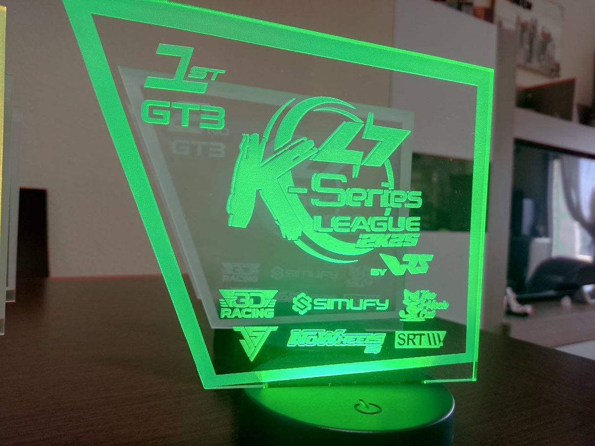 KTD Competición (@ktd_competicion) on Twitter photo Tenemos estás maravillas de trofeos RGB para entregar a los 3 podios, GT3/F4/ Season
Como siempre de la mano de Sergio de <a href="/ThingsSim/">SimRacingThings</a> , calidad, precio y trato cercano siempre !
Muchas gracias por apoyar estos eventos
Y llavero de regalo !! Tenemos estás maravillas de trofeos RGB para entregar a los 3 podios, GT3/F4/ Season
Como siempre de la mano de Sergio de <a href="/ThingsSim/">SimRacingThings</a> , calidad, precio y trato cercano siempre !
Muchas gracias por apoyar estos eventos
Y llavero de regalo !!