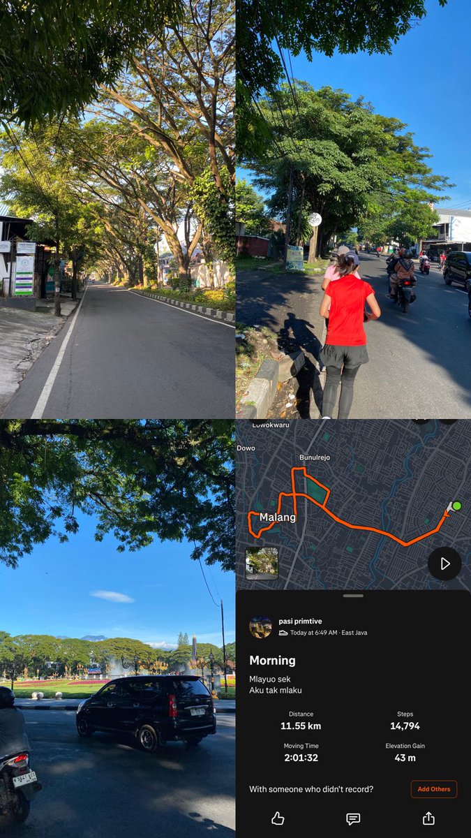 Mlaku ngene sek ae sementara