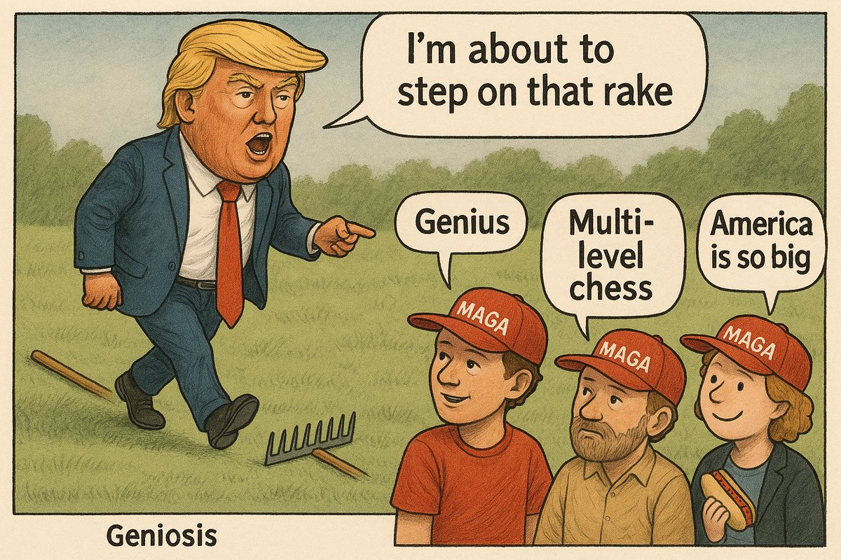 Bakunin_zh's tweet photo. @votebluealways The stable genius will liberate you all😂 https://t.co/k8xzFGDQaQ