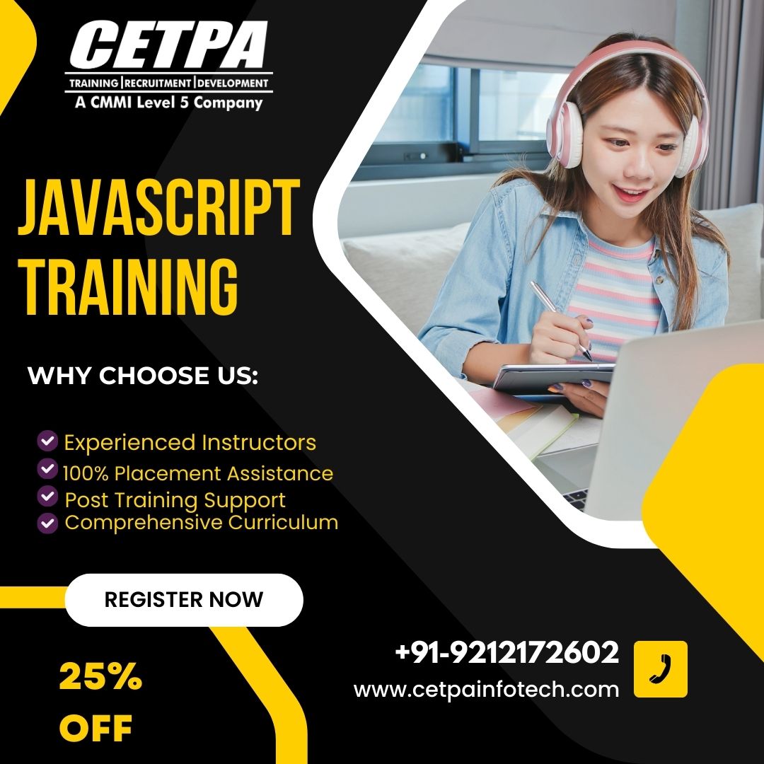 sanyasharma596's tweet image. Join our JavaScript Training and become proficient in ES6, DOM Manipulation, Asynchronous JavaScript, AJAX, JSON, API Integration
📧 Contact us: +91-9212172602
🌐 Learn more at: cetpainfotech.com/technology/jav…

#javascripttraining #javascriptcourse #javascriptcertification