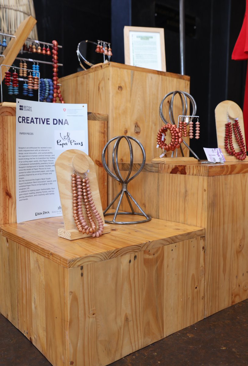 Creative Economy Week - Day 2 recap! Amazing Sub-Saharan Africa designers showcased their talent at the Creative DNA Designer Pop-up Showroom. Pan-African energy was electric! 🇿🇼🇷🇼🇲🇼🇺🇬🇪🇹🇳🇬🇰🇪 showcased! #CreativeDNA #GrowthReImagined @SouthernAfricaArts <a href="/zwBritish/">British Council</a>
