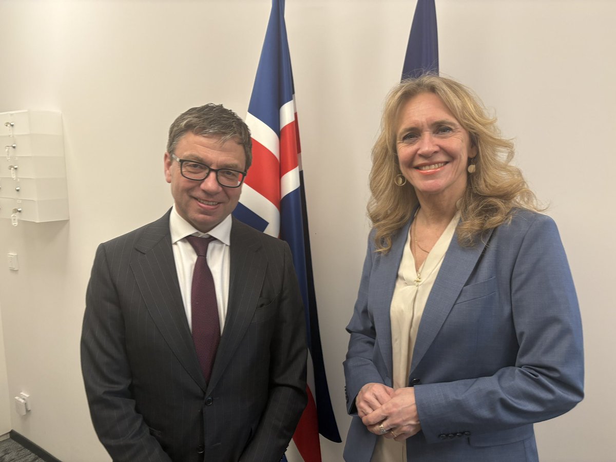 Jorundur Valtysson 🇮🇸 (@jvaltysson) on Twitter photo Always a pleasure welcoming 🇮🇸 Foreign Minister <a href="/thorgkatrin/">Þorgerður Katrín Gunnarsdóttir</a> and her entourage to #NATO. Good meetings behind and plenty of work ahead as we set the sails towards the Hague Summit. #WeAreNATO Always a pleasure welcoming 🇮🇸 Foreign Minister <a href="/thorgkatrin/">Þorgerður Katrín Gunnarsdóttir</a> and her entourage to #NATO. Good meetings behind and plenty of work ahead as we set the sails towards the Hague Summit. #WeAreNATO