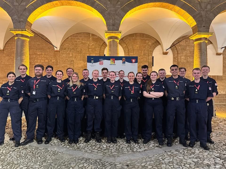 From 16-20 March 2025 URNU EM were lucky enough to attend the International Foum for Peace Security and Prosperity in Palermo. 

An amazing experience allowing cadets to network with multi national military academies and a variety of workshops.