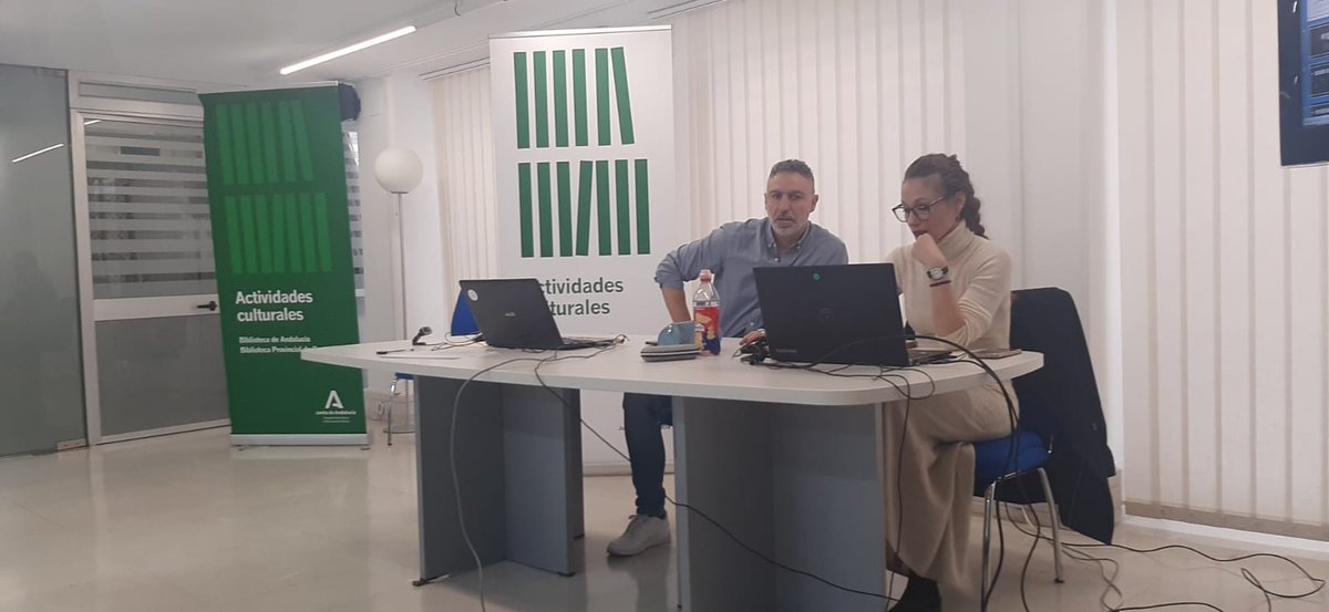 🎉 ¡Hoy hemos estado haciendo cosas distintas!
Gracias por acogernos <a href="/BibAndalucia/">Biblioteca de Andalucía</a> y a #YosigoUGR.

✨ Gracias también a la ponente <a href="/mgagod/">María Gago</a> por compartir cómo nace la revista <a href="/revcariatide/">Revista Cariátide</a>.

📚 Planificación, financiación, call for papers y más 👇
👉 bit.ly/3YcaLmK
📸