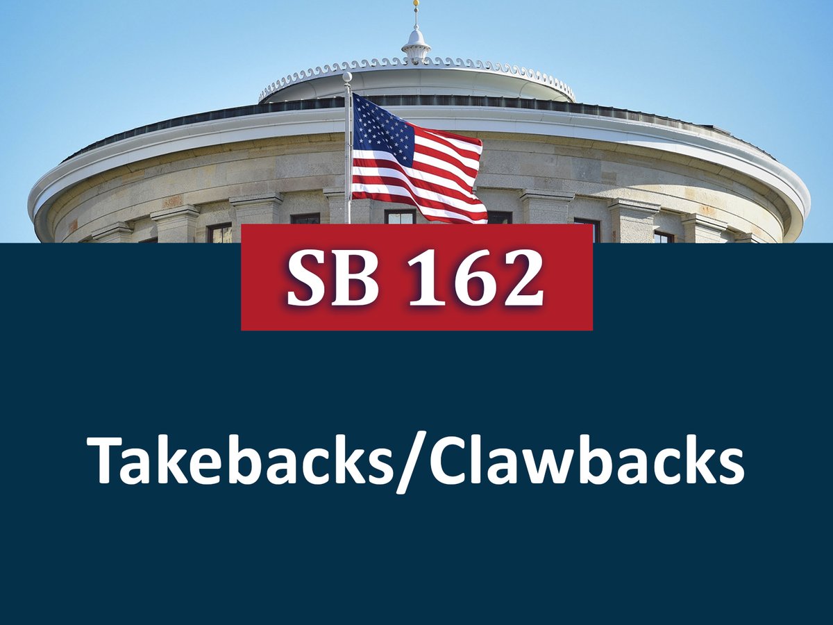OhioMedicine's tweet photo. Thank you to @lblessing308 for sponsoring SB 162! This bill limits insurers' takeback practices and protects providers, ensuring they are not unfairly charged for appealing overpayment determinations. #InsuranceReform https://t.co/kTV1ZVxobE