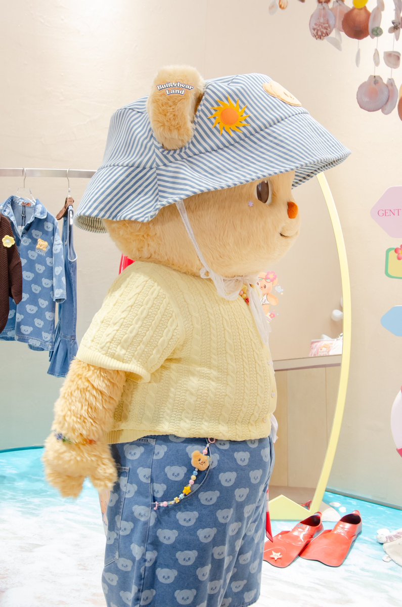 butterbearland's tweet photo. fit check!! fit check!! 🙂‍↕️🌼💛✨

พุงเต่ง fit check!!

#GentlewomenxButterbear 
#butterbear #ด้อมน้องเนย https://t.co/vMNsthfDxF