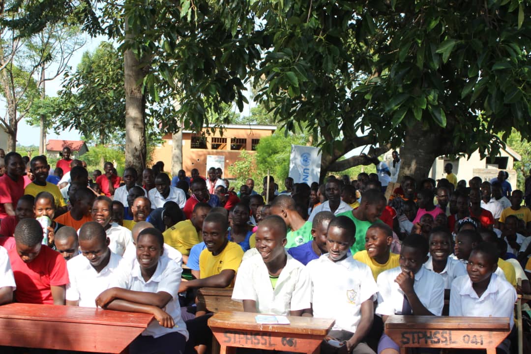 Through our School-Based Sensitizations, we continue to collaborate with the Uganda Police in the Busoga East Region to raise awareness on crime prevention, preventing violent extremism (PVE)and drug abuse.

"I used to see people in my community taking drugs, but now I know how