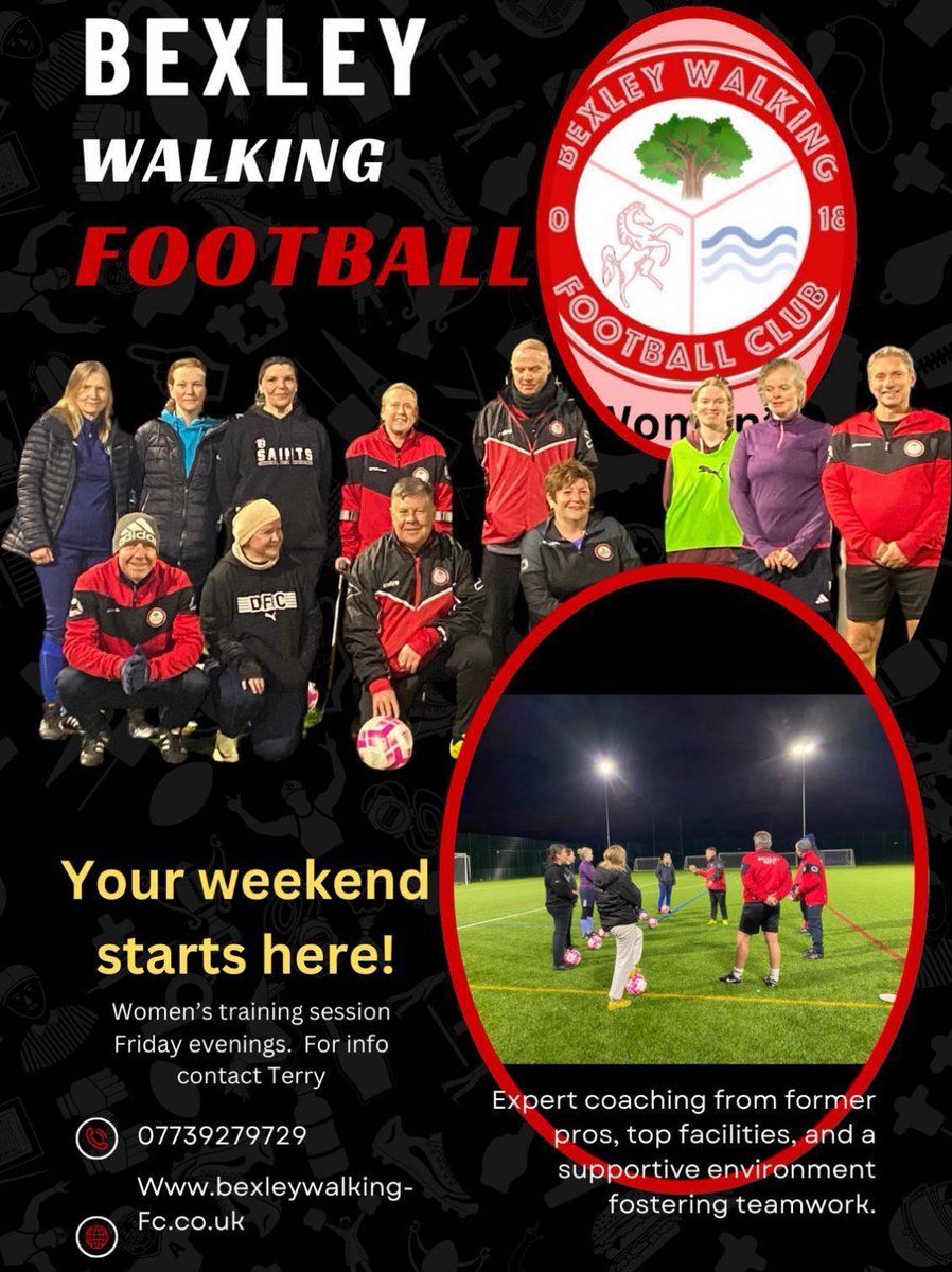 Bexley Walking Football Club tweet media