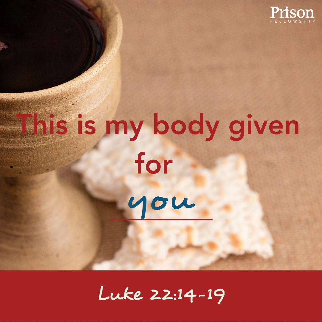 Join people in prison as they study God’s Word! This week, we will be taking a moment to think about the sacrificial love of Jesus as we prepare for Easter and remember Him as the Passover Lamb.

Download this week’s Bible Study here: prisonfellowship.org.uk/resources/bibl…
