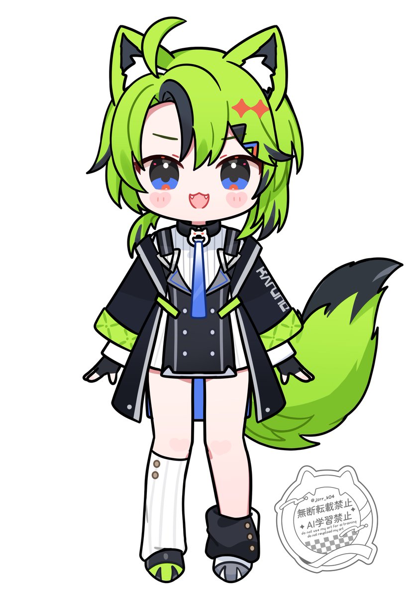 「【新衣装資料①】 マスコット無 衣装違い #かるねーと 」|柏瀬かるね🐾のイラスト