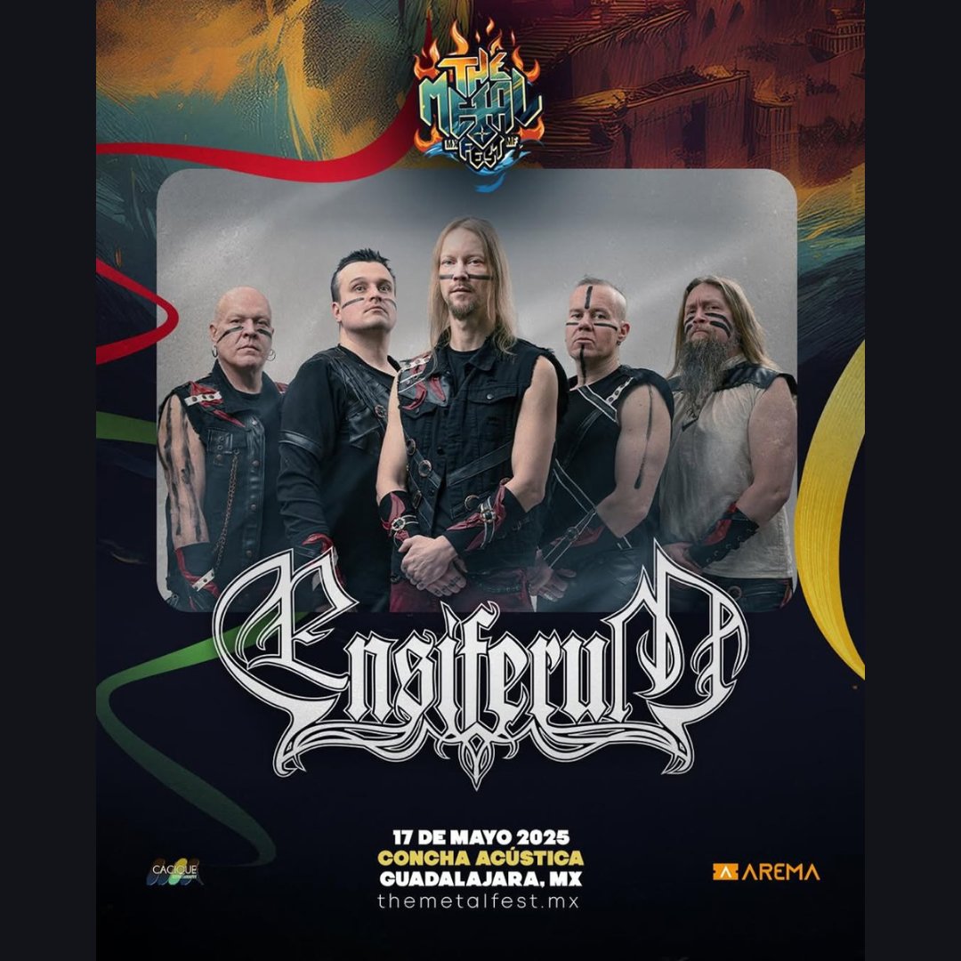 Ensiferum (@ensiferummetal) on Twitter photo Two tours down, but we have more shows to come this year! We're gearing up for <a href="/bangersopenair/">Bangers Open Air</a> and The Metal Fest MX in May! Who’s joining us? 🔥⚔️ Two tours down, but we have more shows to come this year! We're gearing up for <a href="/bangersopenair/">Bangers Open Air</a> and The Metal Fest MX in May! Who’s joining us? 🔥⚔️