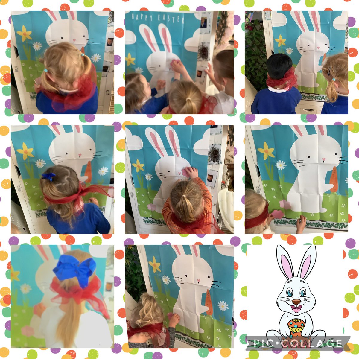 Riverside Acorns (@rps_acorns) on Twitter photo Acorns are having lots of fun playing ‘Pin the tail on Easter bunny.’ 🐇 <a href="/Riverside_Pri/">Riverside Primary</a> Acorns are having lots of fun playing ‘Pin the tail on Easter bunny.’ 🐇 <a href="/Riverside_Pri/">Riverside Primary</a>