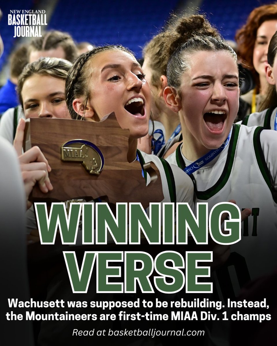 New England Basketball Journal (@nehoopjournal) on Twitter photo "You’ve got to just work with who they are because that’s who they are."
With just three returning players, <a href="/WachusettAD/">Wachusett Athletics</a> didn't appear built to win a state title. But the young Mountaineers surprised everyone — including coach Jim Oxford.
From <a href="/ethman43/">Ethan Fuller</a>:
basketballjournal.com/2025/04/04/how… "You’ve got to just work with who they are because that’s who they are."
With just three returning players, <a href="/WachusettAD/">Wachusett Athletics</a> didn't appear built to win a state title. But the young Mountaineers surprised everyone — including coach Jim Oxford.
From <a href="/ethman43/">Ethan Fuller</a>:
basketballjournal.com/2025/04/04/how…