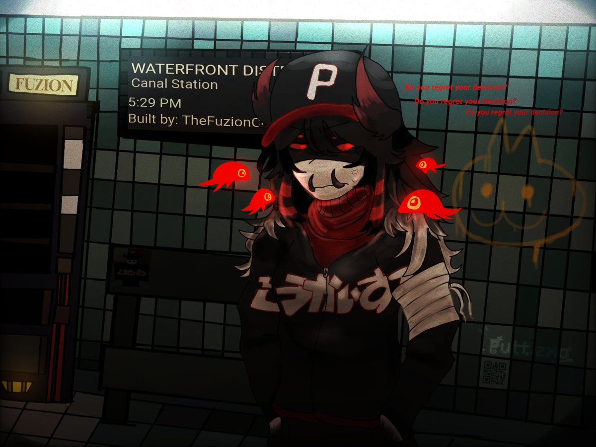 PuputtXzo's tweet photo. i hate the background so much. 
idk

#Regretevator #regretevatorpest #pest #regretevatorart https://t.co/T9iIUGOfJY