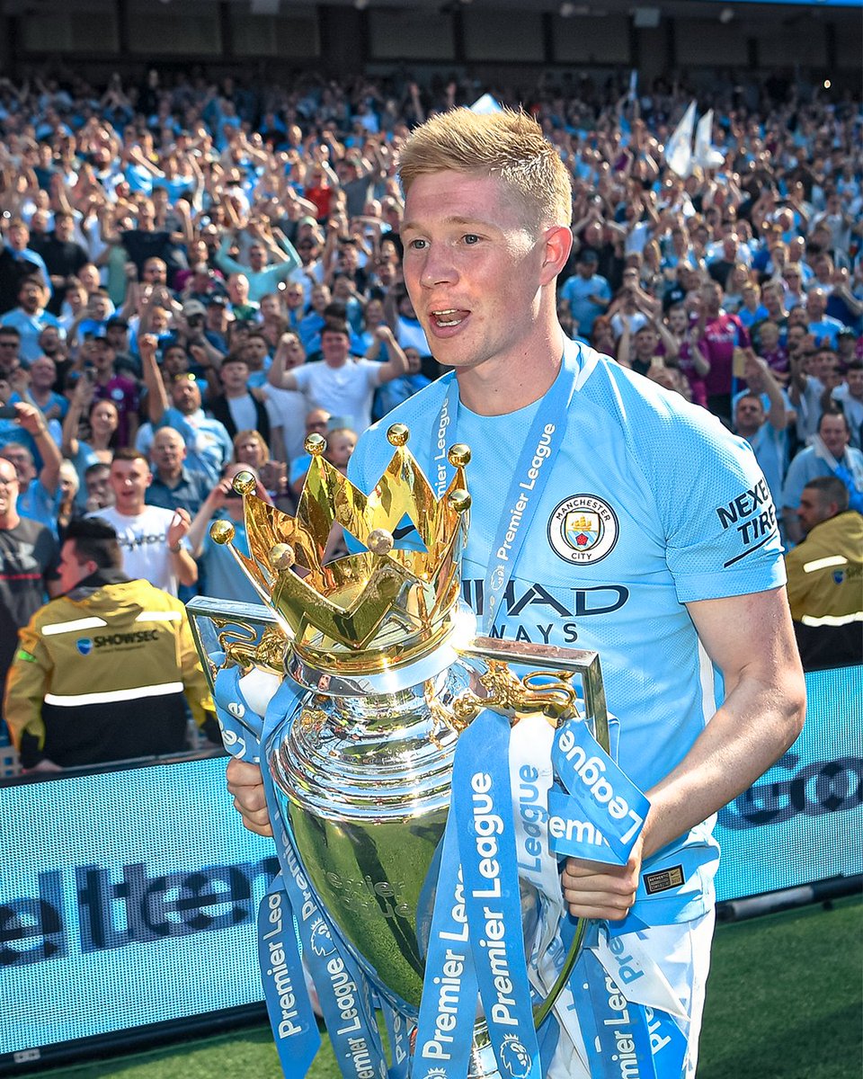 premierleague's tweet image. A thread for a six-time Premier League champion, Kevin De Bruyne ✨

Starting with his first, 2017/18 📸