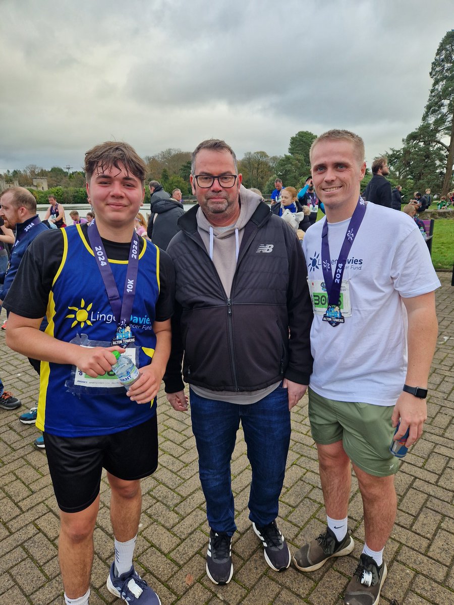 This Weekend will see Alex complete his 10k treble. After completing Alton towers and Oulton park he'll be doing the Whitchurch 10k on Sunday in aid of <a href="/LingenDavies/">Lingen Davies Cancer Support</a> who treated Mark and so many other local cancer patients....