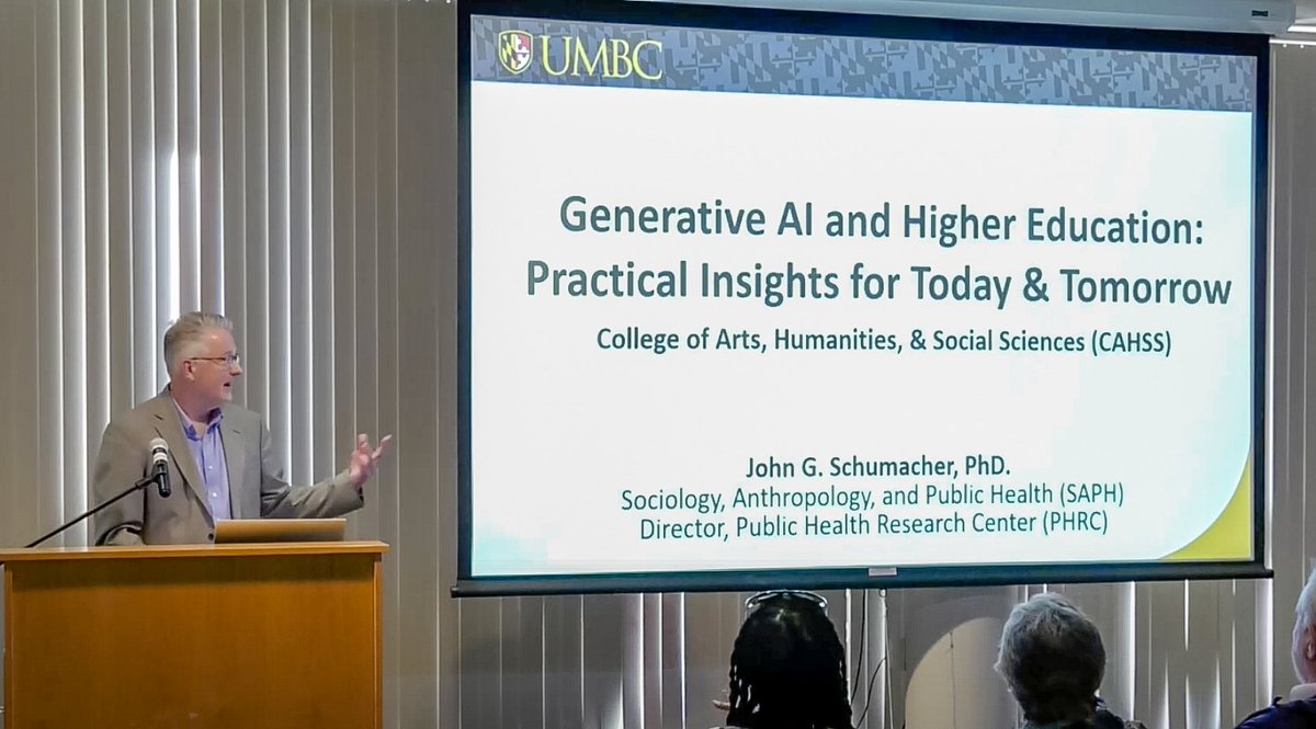 bit.ly/AI4523
Video &amp; slides of the Lipitz Lecture by Prof. John Schumacher on “Generative AI and Higher Education: Practical Insights for Today and Tomorrow” are online. He covered the current systems and gave insights on how to adapt to and use them effectively.