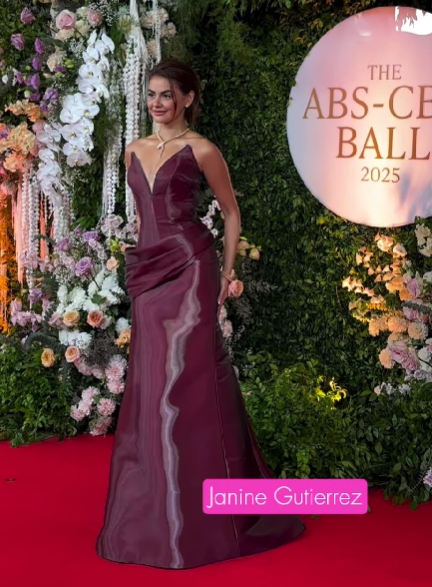#JanineGutierrez in Mark Bumgarner #ABSCBNBall2025 #BrighterTogether