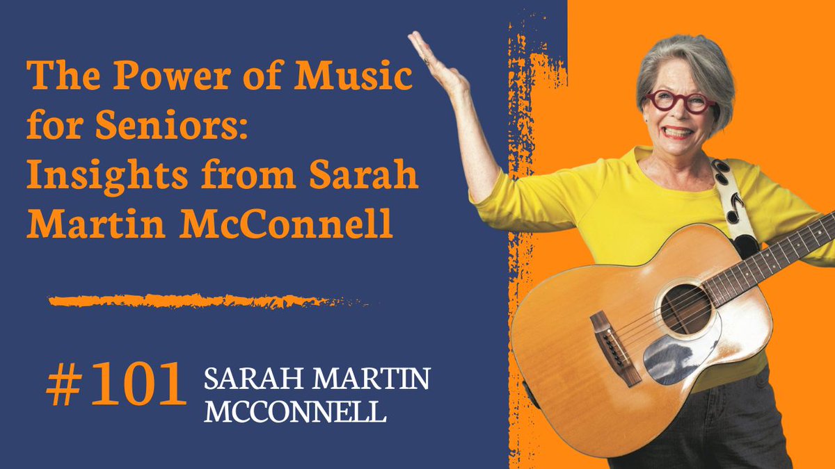 BirgitLivesey's tweet photo. {New Episode Alert!}
In this episode, I sit down with Sarah Martin McConnell, founder of Music for Seniors, a non-profit dedicated to bringing live music experiences to older adults.

https://t.co/2AjgNBxuay #livingonthebside #musicpodcast https://t.co/QuI6umPw4m