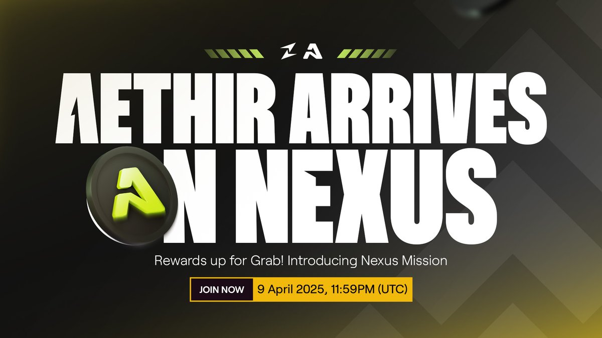 DePIN isn’t quiet anymore. It’s about to get LOUD! 📢

<a href="/AethirCloud/">Aethir</a> has officially arrived in Nexus, bringing decentralized cloud compute to the edge and a 𝗠𝗶𝘀𝘀𝗶𝗼𝗻 to turn that power into culture!

▶️ nexus.zentry.com/community?proj…

Let’s break it down 🧵⬇️