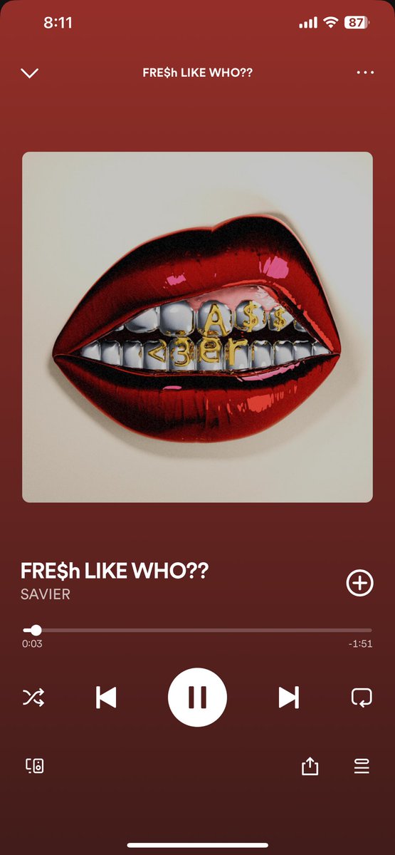 calaxiii's tweet photo. My recent work 💗

For my repeating client singer songwriter SAVIER 🔥

His new single “FRE$h LIKE WHO?” is out now on all streaming platforms 🎧

Go check him out 👀

https://t.co/KflYGer69I https://t.co/GnX0HN86gp