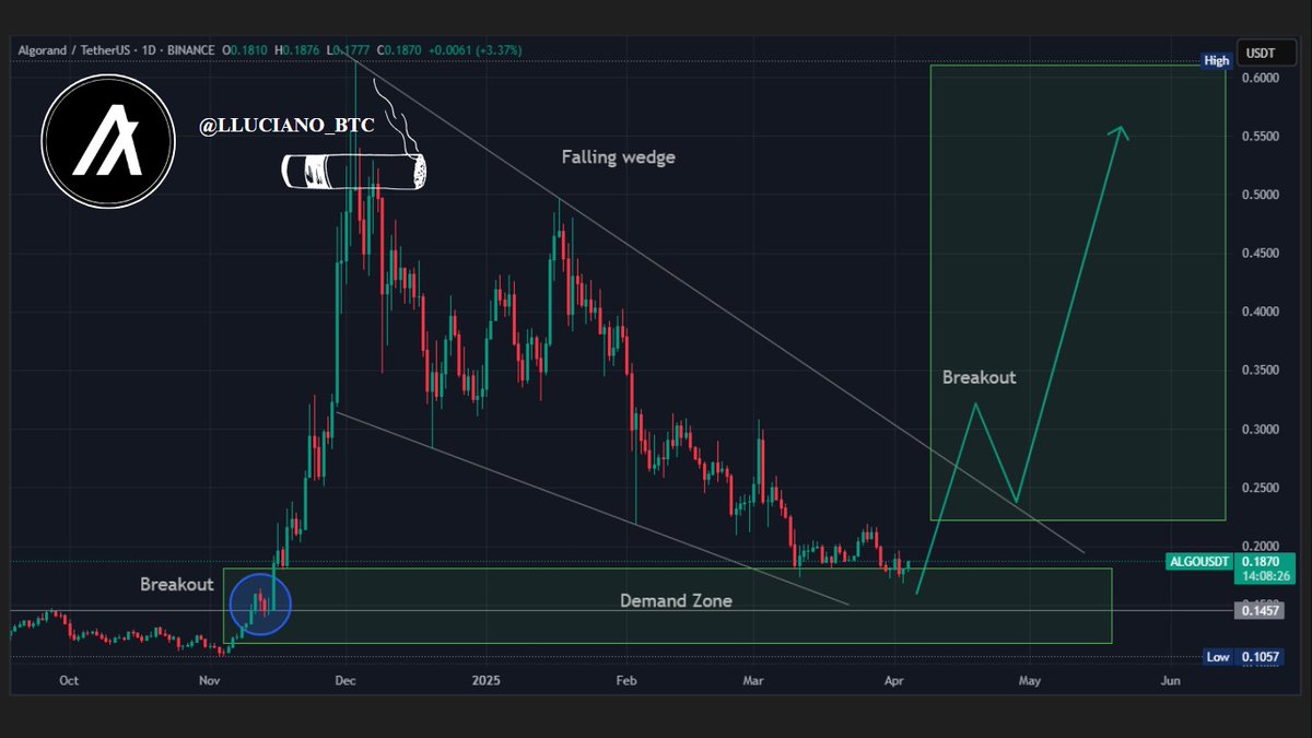 Keep an eye on $ALGO; once market conditions settle, it will run harder. 

This massive ecosystem offers scalability and efficiency in the blockchain space. 

In my opinion, <a href="/Algorand/">Algorand Technologies</a> is poised for greater heights.

DYOR - NFA