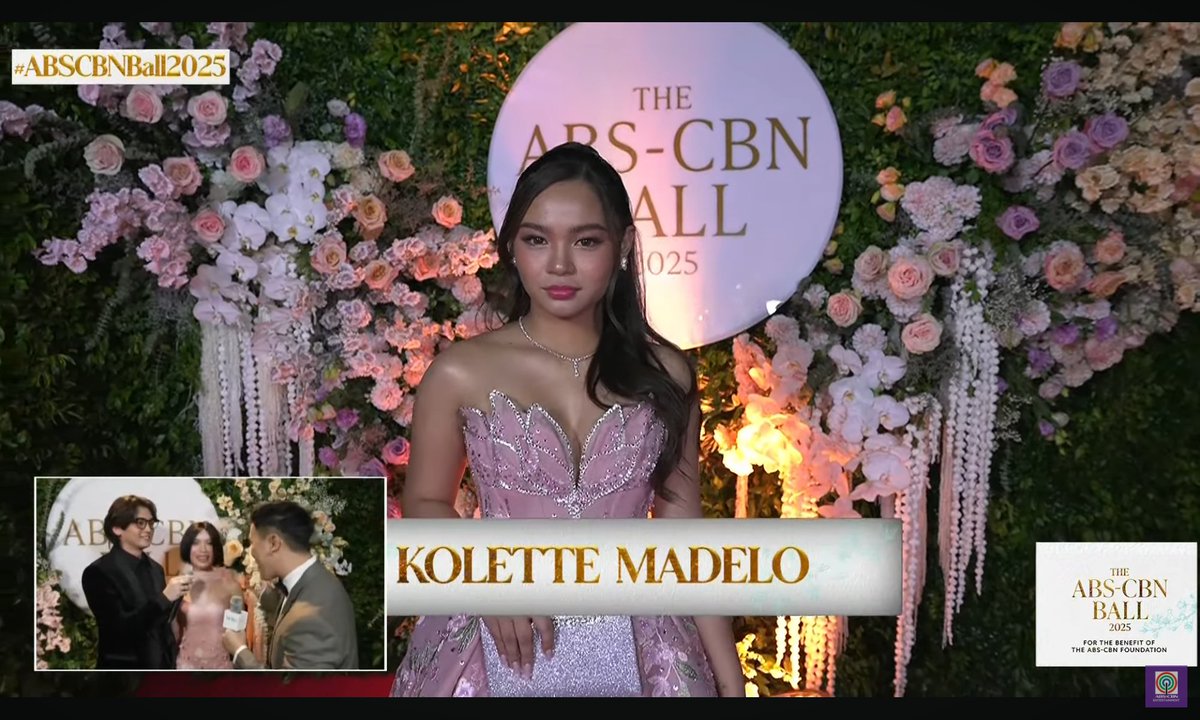 CertKap's tweet photo. Ganda yarn? OMG Kolette is here 😍

#ABSCBNBall2025 
#KoletteFirstMagicalBall https://t.co/VoxEj2AoWf