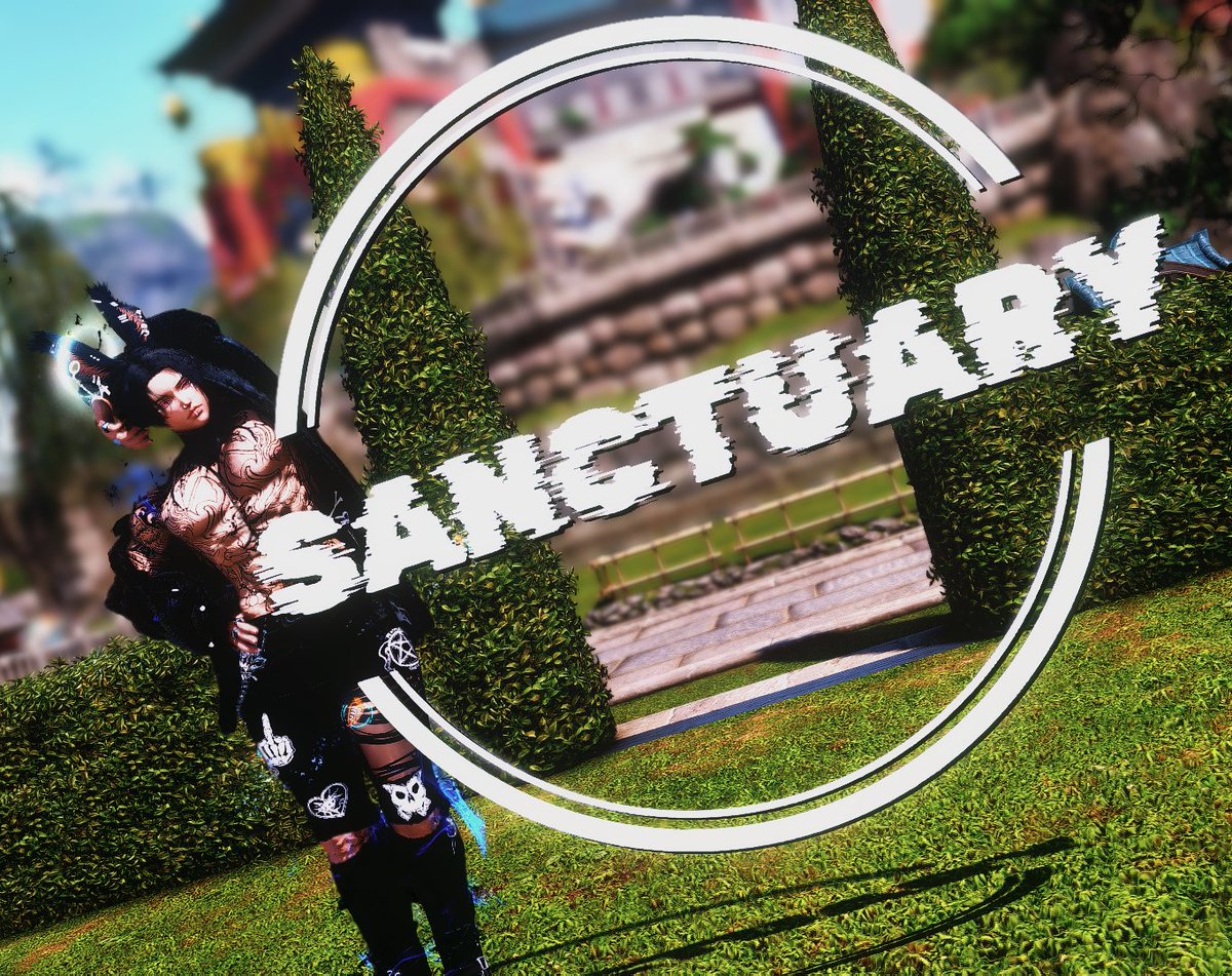 JiroErebus's tweet image. Glowing up Sanctuary with this sign prop! Made for my friend’s venue 
#FFXIVMods #CustomSigns #GlowUp #ffxivgposers #EorzeaPhotos #ffxivgpose #GPOSERS #GPOSE