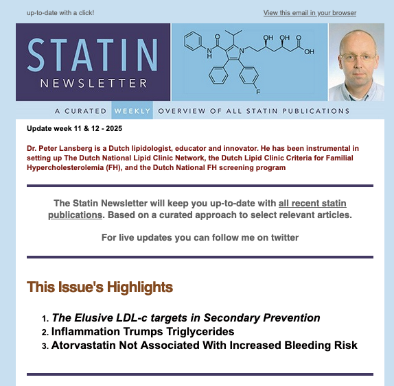 Statin Literature Update Week 11 &amp; 12, 2025 - mailchi.mp/9c088b699459/s…