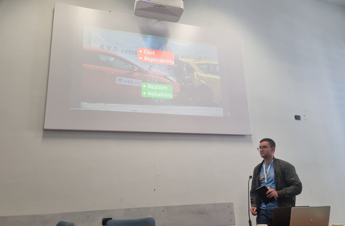 <a href="/BirchlerChris/">Christian Birchler</a>  just started the "SDC Tool Competition" at the <a href="/ICSTconf/">ICST Conference</a>.