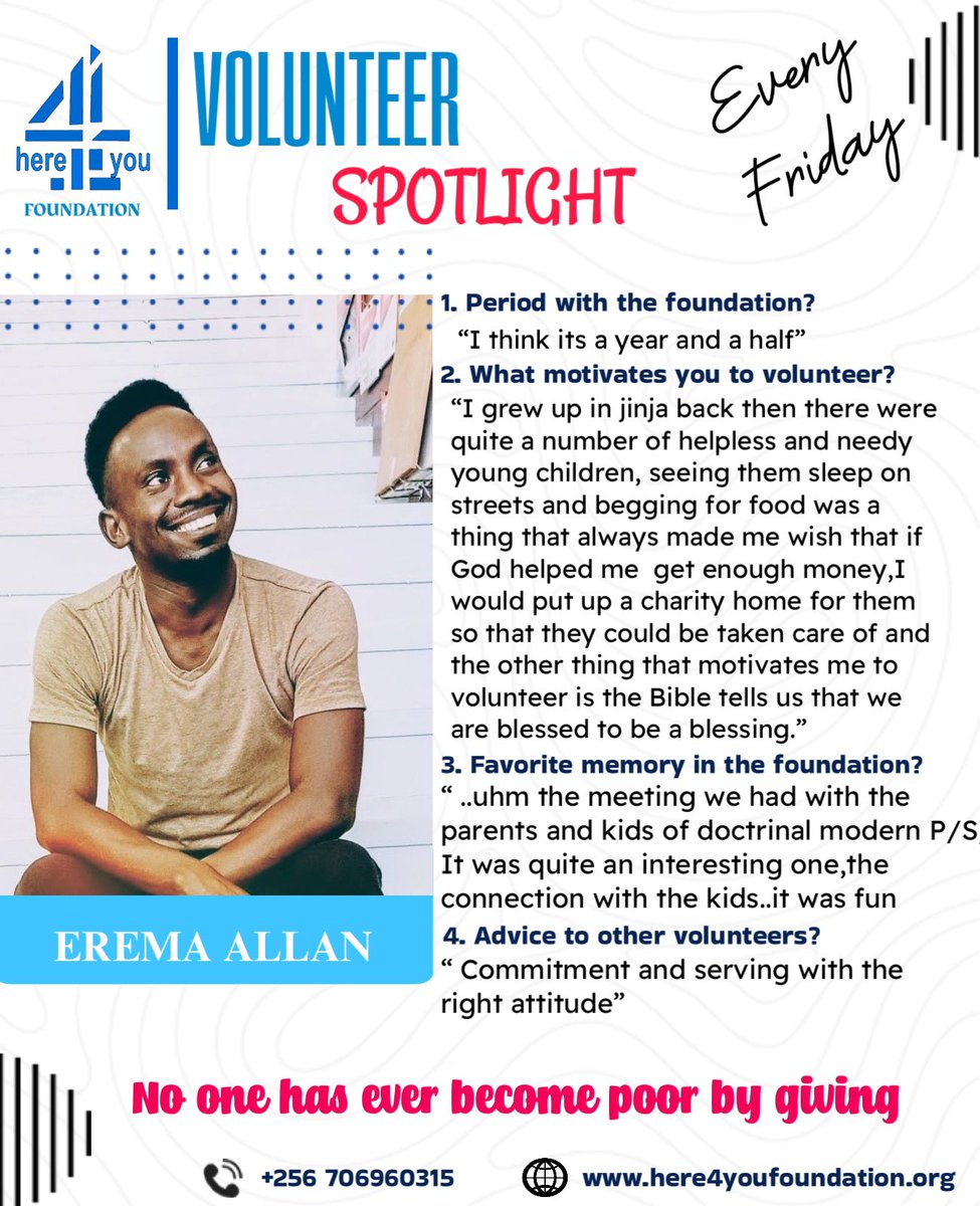 here4youUg's tweet photo. 🎉🤗today on the spotlight ✌️is Mr Allan , committed and serving with right attitude 💯 https://t.co/tC2MRDUkRx