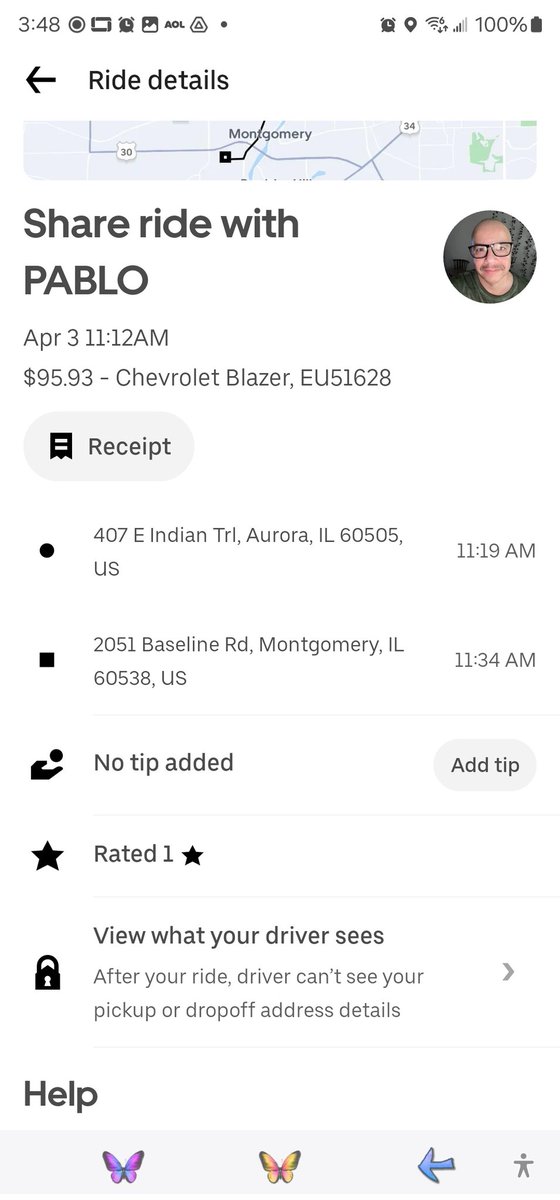xRed_Dawn's tweet photo. @Uber @AMinecraftMovie Uber allows drivers to steal money from your bank account!

A $15 dollar ride turned into $96!
Driver tried to tell Uber I made this mess! Charging me $80 for cleaning cost! Anyone can see that is embedded dirt! Quit stealing from people! 
#classactionlawsuitagainstuber https://t.co/NINQIpnoor