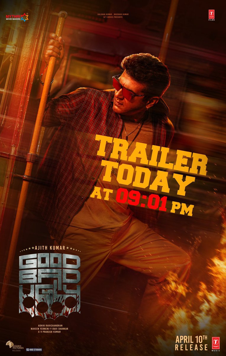 gvprakash's tweet image. 9.01 #GoodBadUglyTrailer