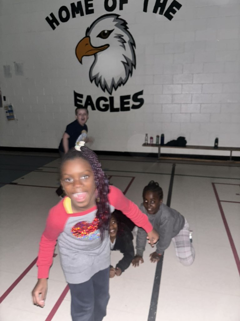 We love to join up with the grade 3s for Thursday PE!! They always set an excellent example and we always have so much fun! Today we played a game of  Museum… some excellent game play captured! Thanks grade 3s <a href="/MsSTeacher1/">Ms Schellenberger</a>