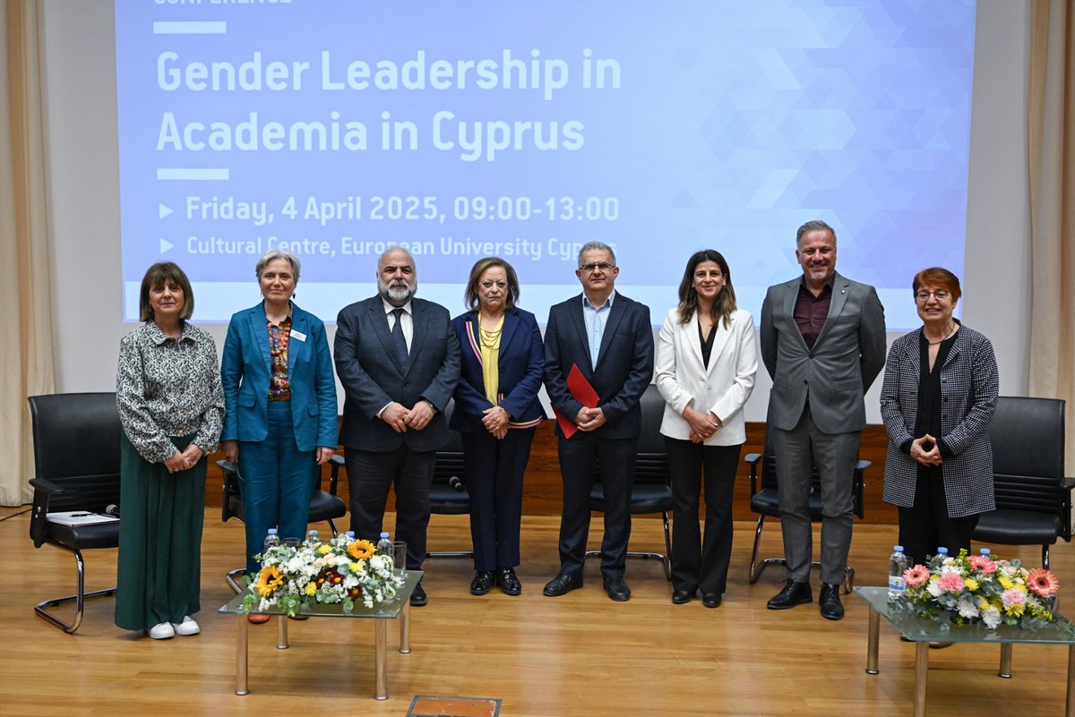 JosieChristodou's tweet photo. Leadership in academia & beyond isn’t just about titles & power. It's about vision & inspiring others.
#Genderparity in leadership isn’t only about fairness & equality. it’s key to our intellectual, social & economic progress.
Conference-#Genderleadership in academia https://t.co/Vb4t2obFrS