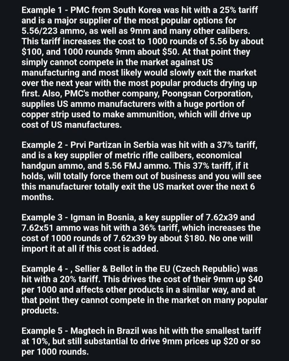 We're going to find out if you guys actually want your ammo to be made in America, or not.

That IS what you want, correct?  

We can laugh at the people who are about to be paying $300 for a pair of Jordans, and we can say fuck Nike for putting 150 factories and employing