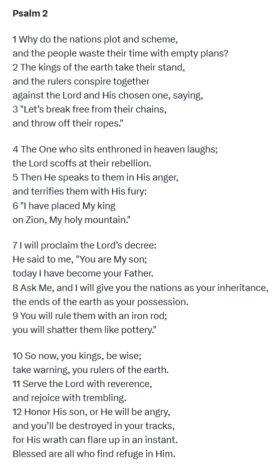 AlMbsp's tweet image. A letter from God to the evil rulers who are attacking America and the world // Rothschilds King Charles Soros Gates Democrats Rinos Labour Tories CIA WEC Etc  /// Pslam 2