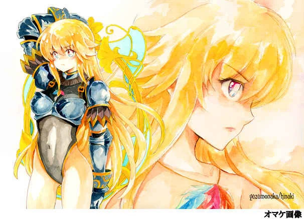 くっころ新刊・特典紹介とらのあなさんはイラストカードです。異世界イメクラという設定で、コスプレ(競泳水着)にしてみました。また、アナログイラスト集も新刊発売に合わせて50%オフセールになっています。よろしければご一緒に 