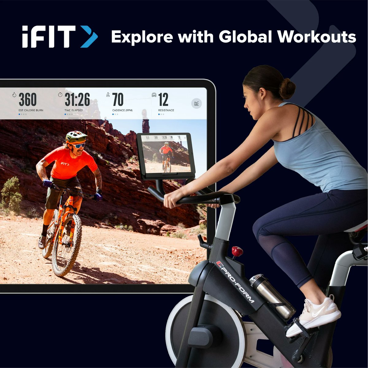 semmedianinja's tweet image. ProForm Carbon CX Exercise Bike with 3 Lb Dumbbell Set and 30-Day iFIT Membership is currently on sale for 60% off at Walmart (ad) #proform #excersice #excercisebike #bike #ifit #sale #Walmart 

bit.ly/4lhrP4E