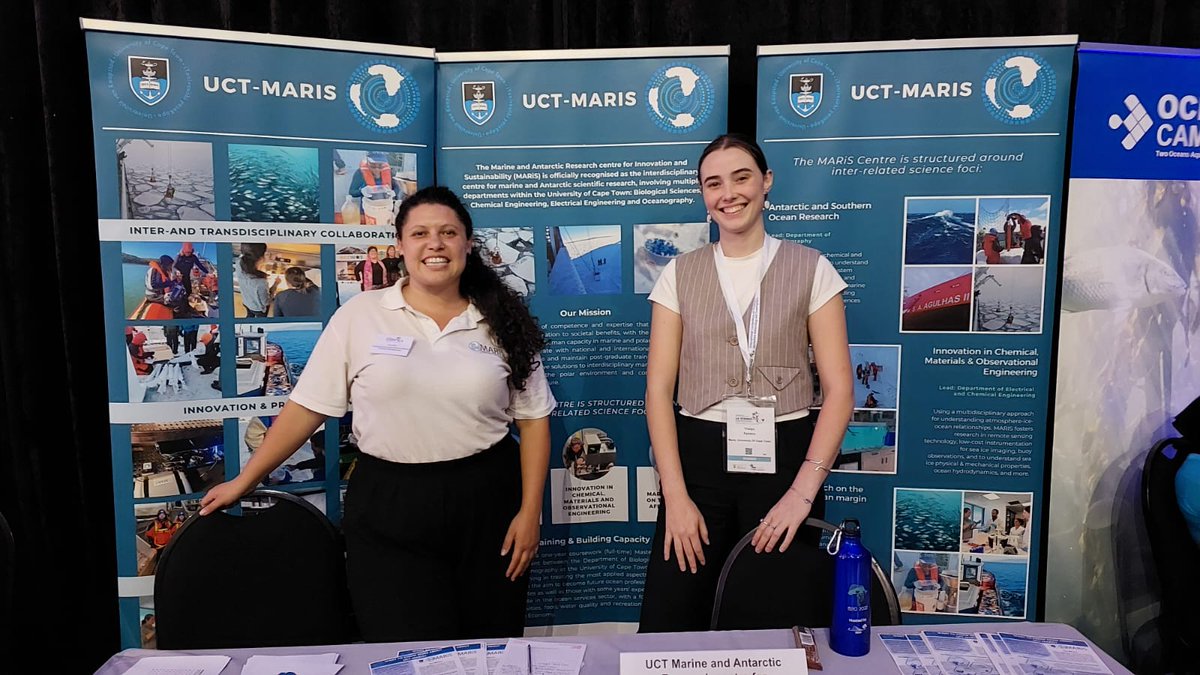 UCT MARIS (@maris_uct) on Twitter photo It was a huge honour for UCT-MARiS to exhibit at the <a href="/icshmo2025/">ICSHMO 2025</a> Societal & Engagement session this week. It was a lovely opportunity to showcase what we do and how we can also assist & collaborate with the various communities that attended the event in future research projects. It was a huge honour for UCT-MARiS to exhibit at the <a href="/icshmo2025/">ICSHMO 2025</a> Societal & Engagement session this week. It was a lovely opportunity to showcase what we do and how we can also assist & collaborate with the various communities that attended the event in future research projects.