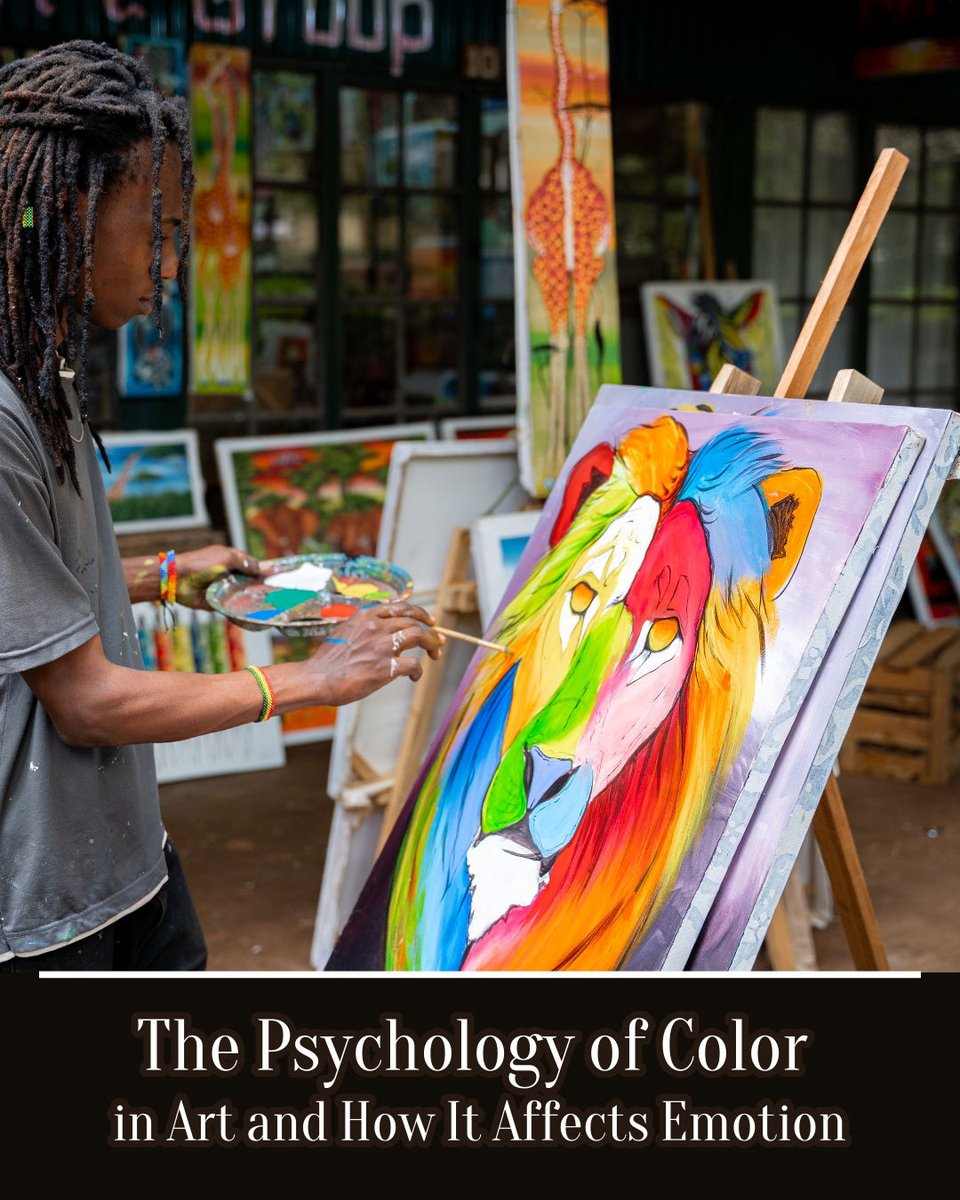 999Art999's tweet image. Color in art isn’t just visual—it influences our emotions and perceptions. From passionate red to calming blue, each color evokes unique feelings, guiding our emotional connection to art.
#ColorPsychology #ArtAndEmotion #PowerOfColor #ArtLovers
