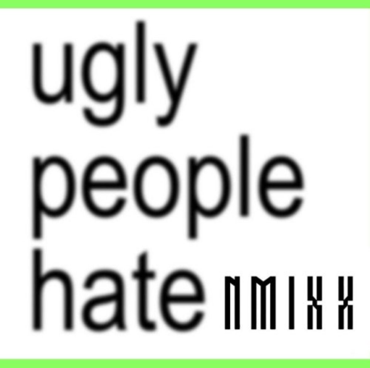badbleepnmixx's tweet photo. https://t.co/M4T2wvV7tN