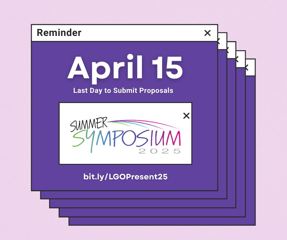 🎤 The presentation proposal deadline is quickly approaching! Submit an innovative strategy, tool, or idea that can empower fellow tech educators at the 2025 LETSGO-OH Summer Symposium! Submit your presentation proposal by April 15: bit.ly/3QII10W