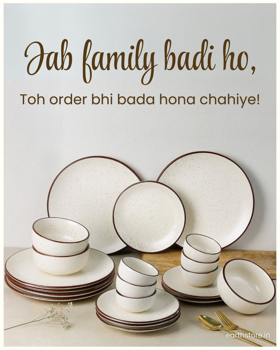For the ones who know that presentation is everything. 👌

#dinnerware #theearthstore #tableware #dinnerset #ceramic #trending #viral #fyp #bowls #familytime