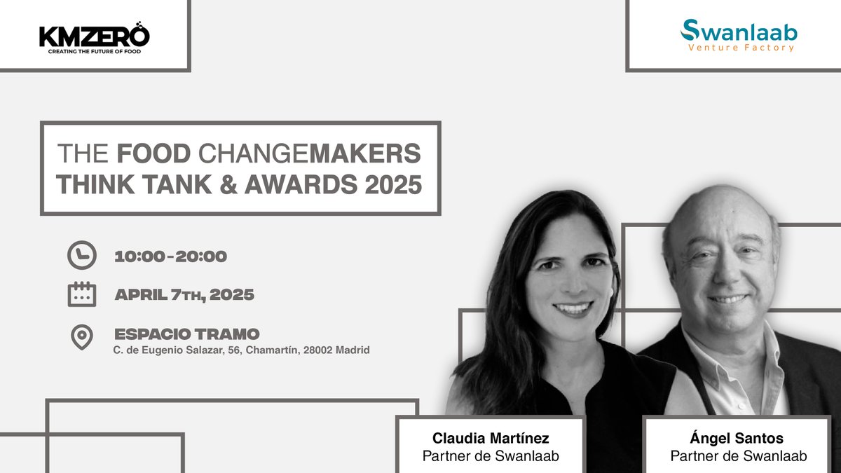 Este 7 de abril, nuestros partners Ángel Santos y Claudia Jiménez estarán en el #KMZeroThinkTank 🌱
Un espacio para repensar el futuro del sistema alimentario con foco en #Innovación, #FoodTech y #Sostenibilidad.
👉 kmzerohub.com/think-tank
<a href="/kmzerohub/">kmzerohub</a>