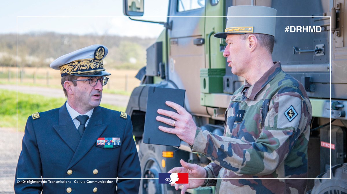 ThibautVanssay's tweet image. #Honneur 
🌟 J&apos;ai eu l&apos;honneur d&apos;être acceuilli par les #militaires d&apos;active et de réserve @40eRtde Transmission de Thionville, une des unités de la brigade d&apos;appui #numérique et #cyber de l&apos;@armeedeterre.