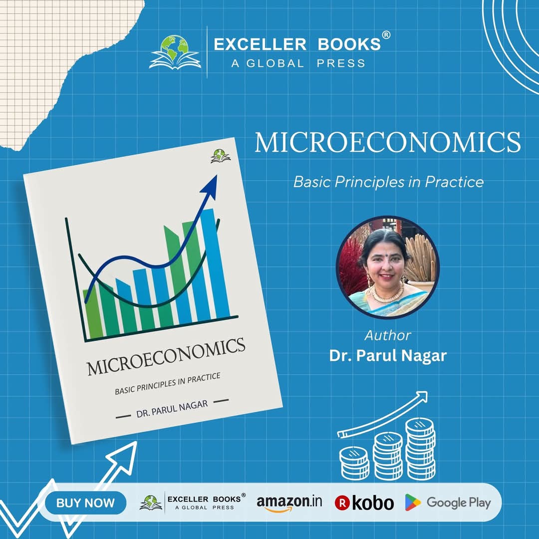 ExcellerBooks's tweet image. MICROECONOMICS: Basic Principles in Practice by Dr. Parul Nagar

Available now:
excellerbooks.com: tinyurl.com/3xf4tpzp
Amazon.in: tinyurl.com/5bvsunhk
Google Play: tinyurl.com/4h8ah95c

#newrelease #Microeconomics #EconomicsMadeEasy #ExcellerBooks